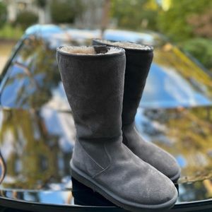 Authentic Uggs Tall Gray Boots